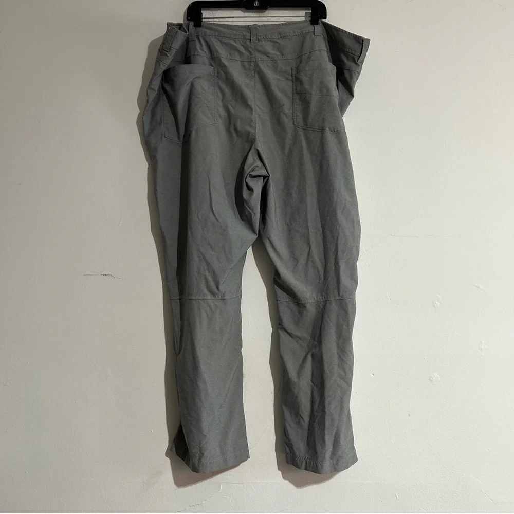 Columbia Pilsner Peak Performance Outdoor Hiking Pants Grey Poly Nylon 50